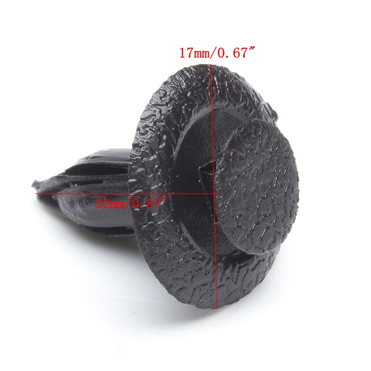 20pcs Motorcycle Fairing Panel Fastener Clips 6mm & 7mm Plastic Rivet For Suzuki