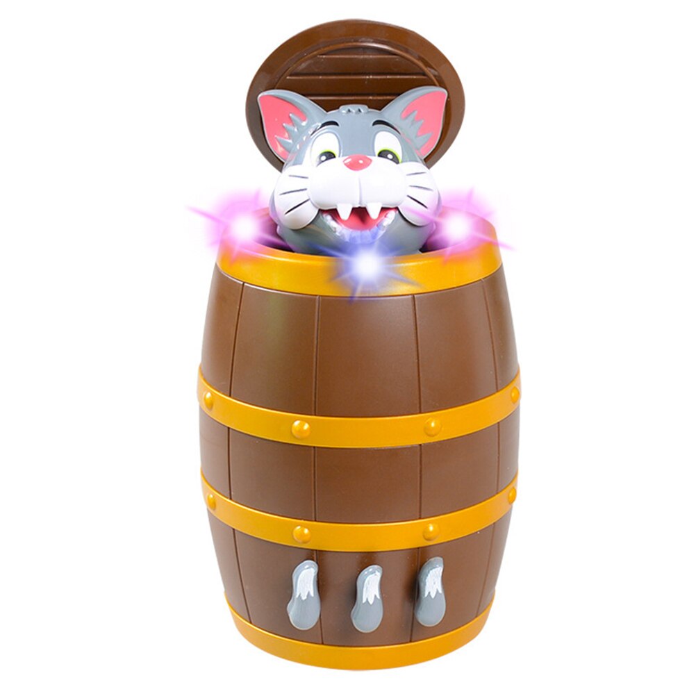Neuheit Katze Taste Typ Pirate Barrel Pirate Heikles Katze Elektrische Musik Spielzeug #30: Default Title