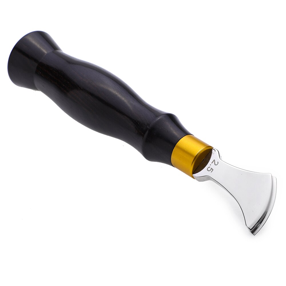 Line Pressing Machine Line Pressing Tools Edge Device Leather DIY Blank Holder Device Purple Light Rosewood Handle: 2.5