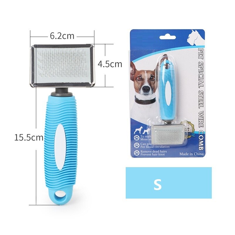 Dog Hackle Cleaning Comb Cat Carding Dog Deshedding Tools Pet Accessories Chihuahua Puppies Hair Tidy Comb Cat Pet Products