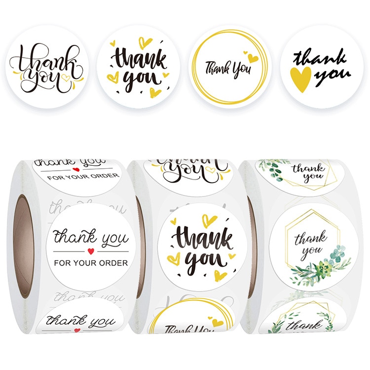 500 Pcs 1 Inch Kleding Maat Ronde Stickers Labels Wit Zelfklevende Stickers Met Zwarte Tekst 7 Kleding Maten, T Shirts Retail