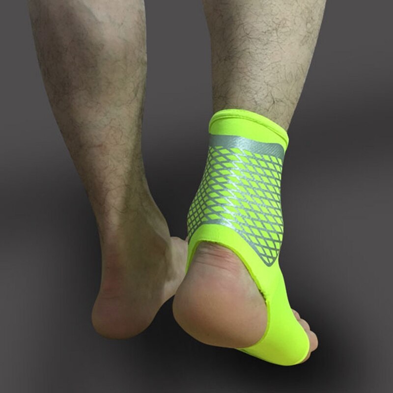 Outdoor Sport Enkelletsel Brace Voet Ondersteuning Bandage Pees Strap Guard Brace Protector Split Verstuiking Wrap