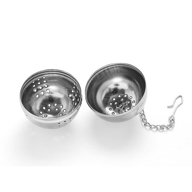 Tea Infuser Stainless Steel Ball Loose Tea Leaf Strainer Herbal Spice Filter Diffuser