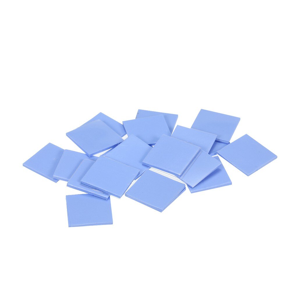 100pcs Thermal Silica Sticker For Laptop CPU Graphics Card Cooling Silicone Gel Pad LED Chip Cooling Heat Dissipation