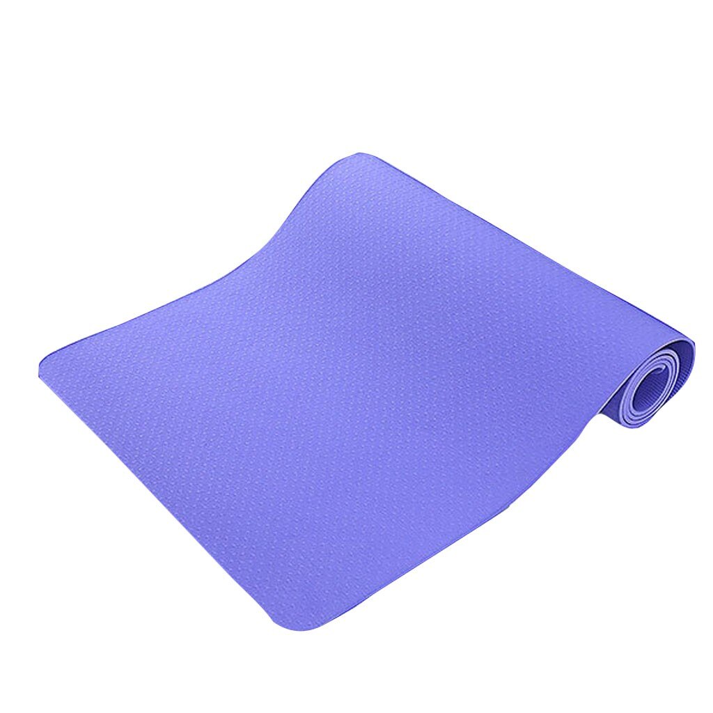 Yoga Extra Pad Tpe Yoga Mat Verbreed Verdikte Fitness Mat Beginner Yoga Mat Eco-vriendelijke Materiaal Yoga Mat #40: Light purple