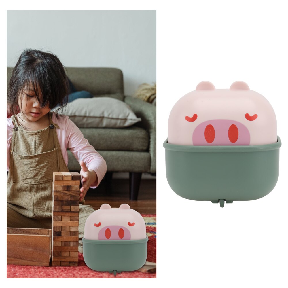 1pc Drücken Angetrieben Kreative ziehen um Pädagogisches Auto für freundlicher Babys: Schwein