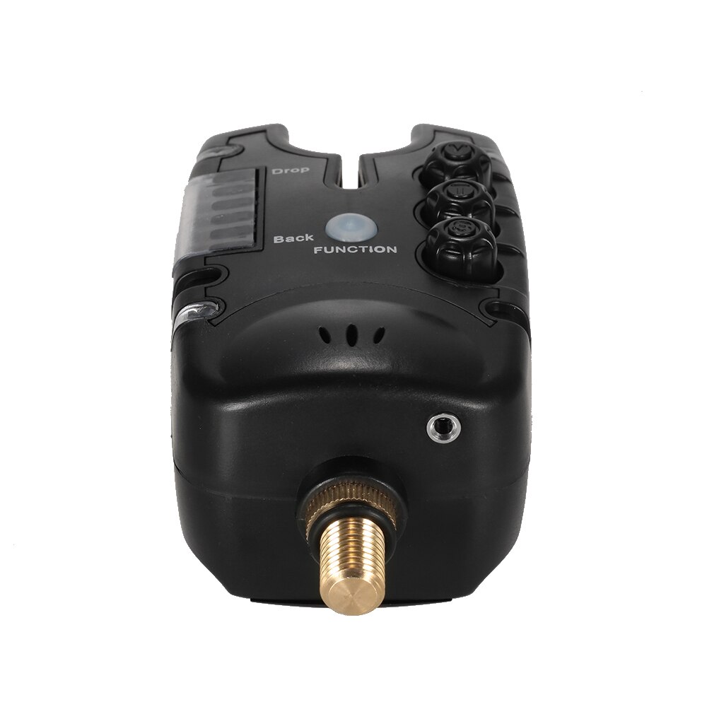 Lixada Fishing Alarm 6 LEDs Fishing Alerts Bite Alarm Pesca Indicator Sound on Fishing Rods Tackle Gear Tone Volume JY-28 Carp