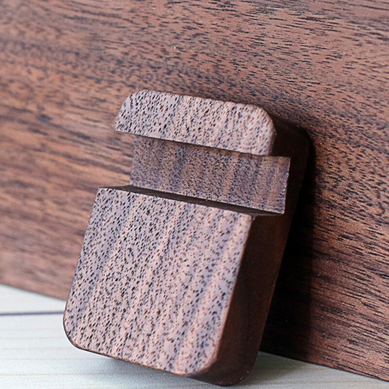 Universal Portable Solid Wood Cell Phone Racks Desk Stand Holder for Mobile Phone Tablet Home Office Storage Organization: A