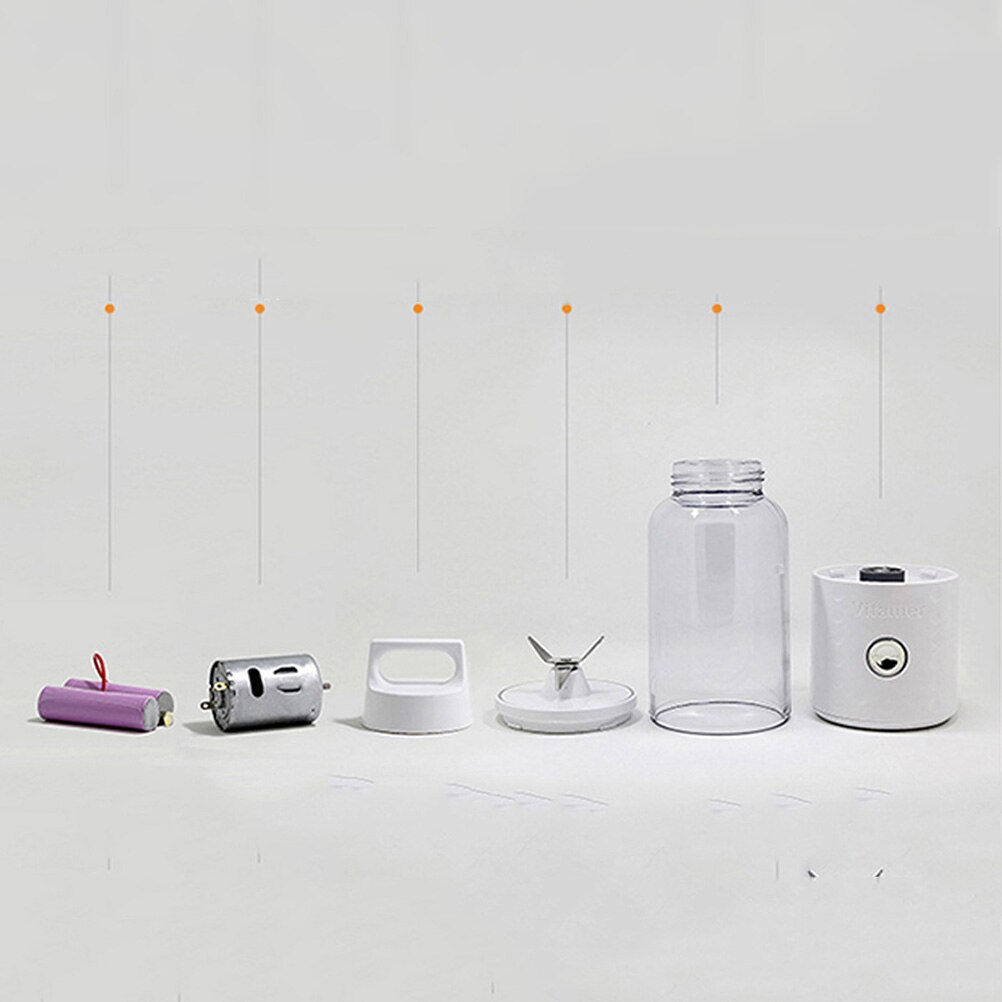 500ml Usb Eletric Fruit Juicer Machine Mini Travel Small Fruit Squeezer Rechargeable Maker Blender Extractor Cup