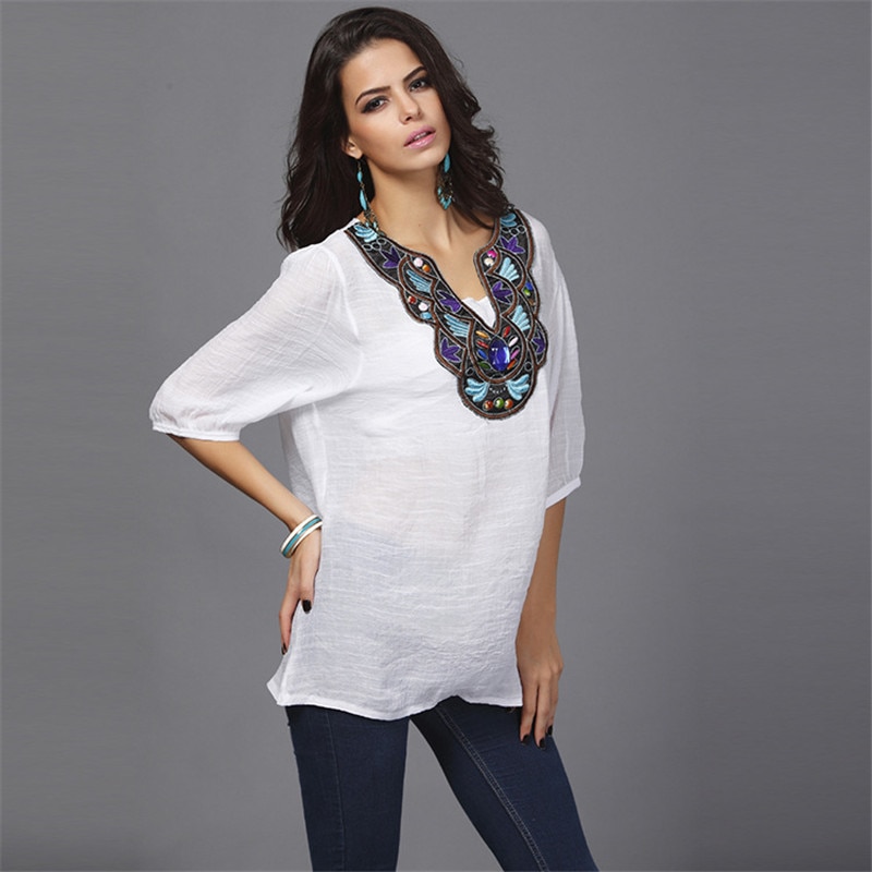 Zomer zwangerschap vintage bloemen losse blouse shirts 4 snoepkleuren casual shirt tops kleding voor zwangere vrouwen
