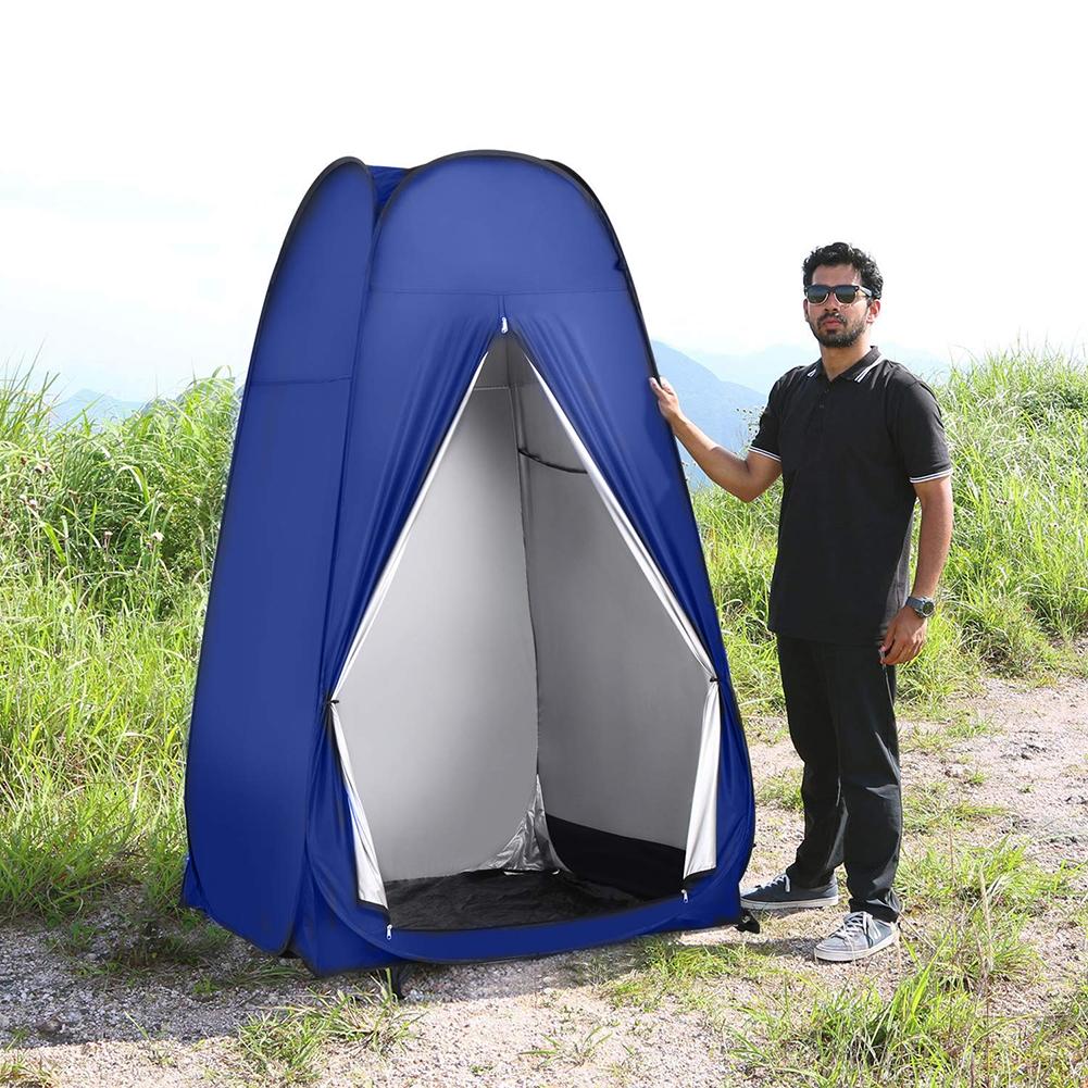 Draagbare Pop-Up Privacy Douche Tent Ruime Kleedkamers Voor Camping Vissen Wandelen Strand Outdoor Wc Douche Badkamer