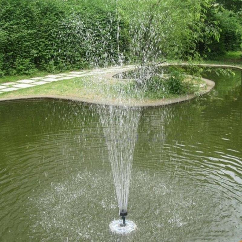 Solar Power Garden Fountain Garden Sprinkler Solar Fountain Water Sprinkler Floating Water Pump Watering Tool Garden Decoration