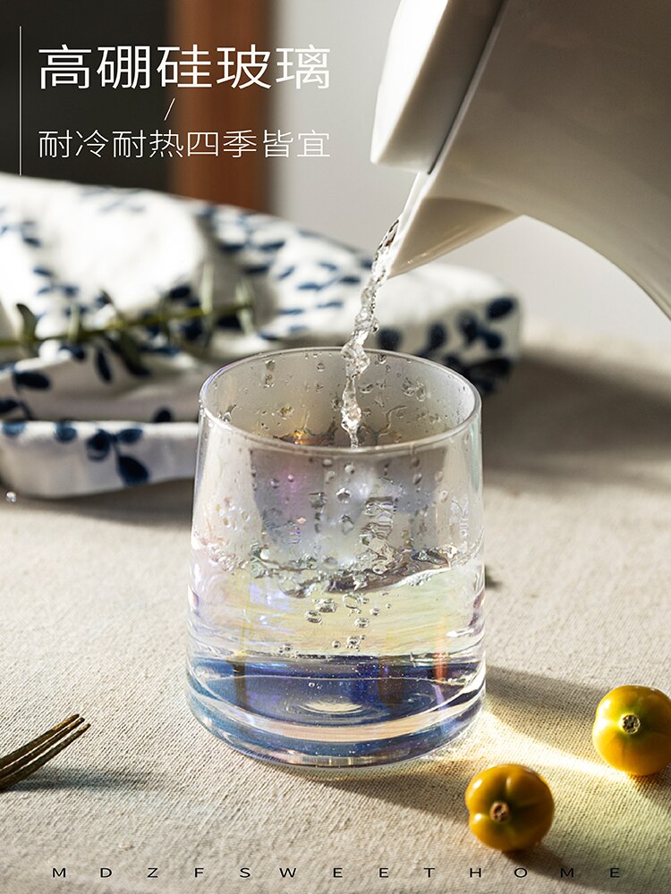 Household water cup high value glass whisky wine cup drink cup set whiskey glass lot