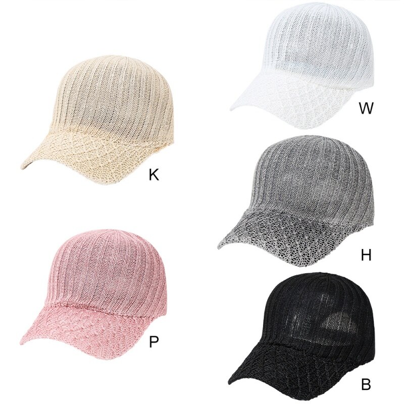 Washed Cotton Pure Color Baseball Cap Men Women Curved Sun Visor Caps Fitted Casual Hip Hop Dad Hats