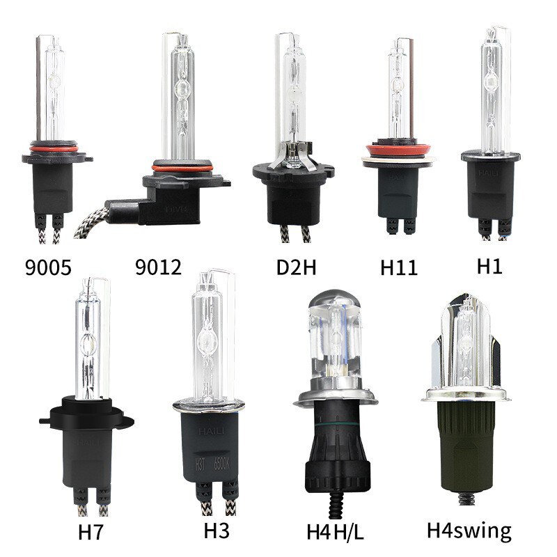 Xenon H1 35W 55W HID Xenon Headlight Bulb 12V Xenon Hidden Kit 4300k 6000k 8000K 10000K Replacement Halogen Lamp