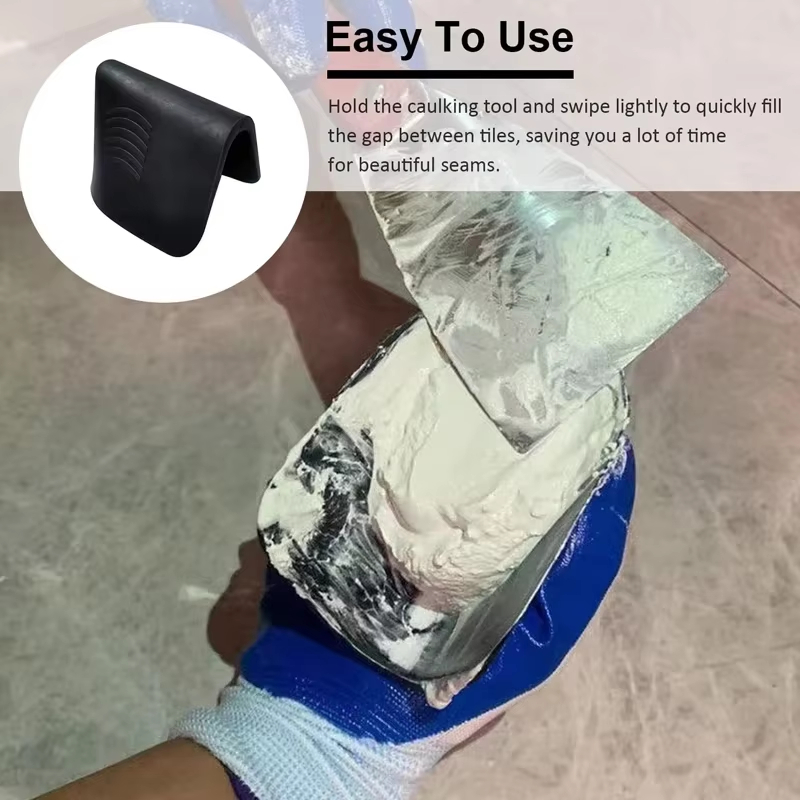 1 pc fogverktyg silikon manuell polyuretan tätningsmedel slät skrapa fogbehandlare för kakel trä tegel