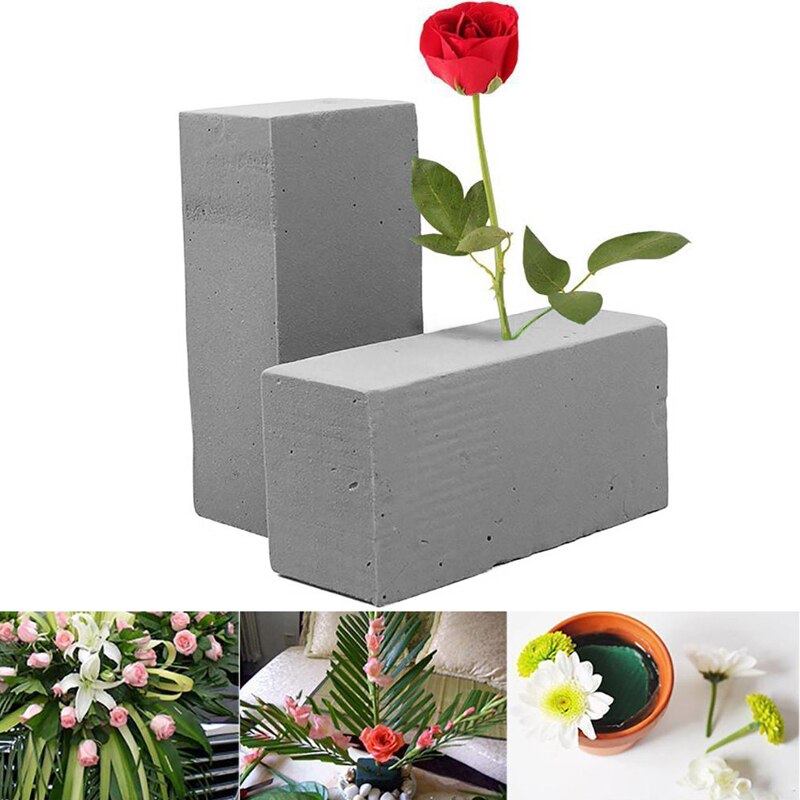 Espuma de plantas, espuma seca, ladrillo de espuma de flores, espuma Floral, ladrillo de espuma de Oasis, espuma de Oasis, suministros de floristería, Oasis para flores, Flo