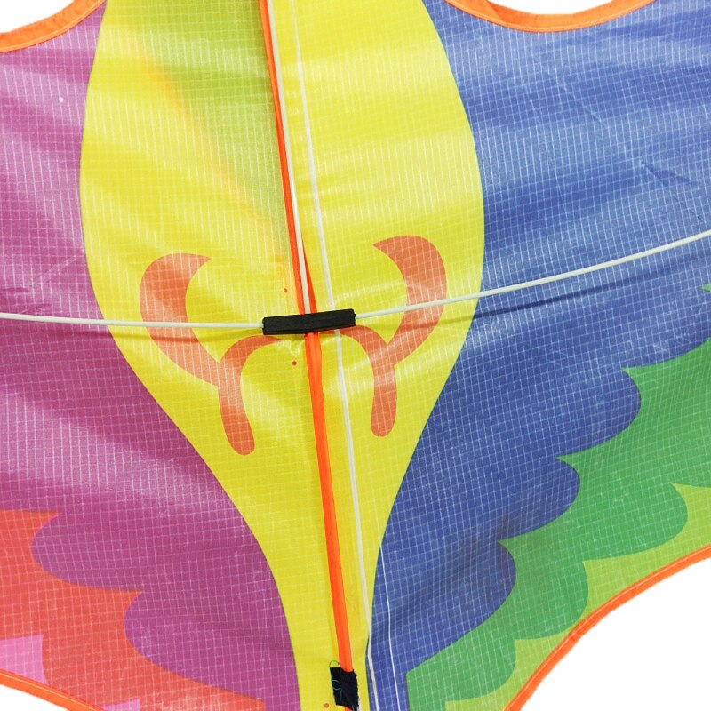 Cometa gigante colorida actividad recreativa de ala Delta estable Fácil de volar para niños y principiantes, disfrutar del tiempo de verano