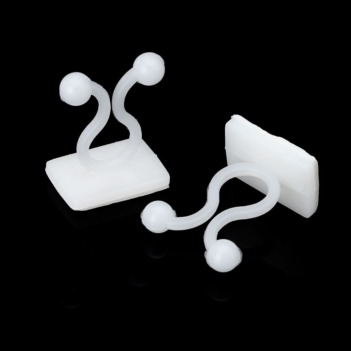 30Pcs Rattan Plant Climbing Clips Plant Climbing Wall Fixture Binding Support Clips Self-Adhesive Hooks Plant Vine Traction Home