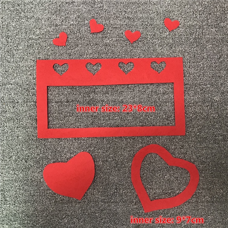 Cadres pour couvertures de jalon du 100ème anniversaire,accessoires de photographie, photo de la pleine lune, en feutre,