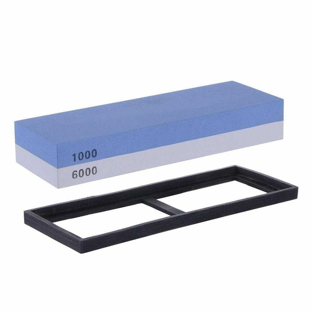 Pro 1000 3000 6000 800 Grit herramienta de cocina afilador de cuchillos piedra de afilar piedras de afilar Sistema de piedra de agua pulido de piedra: 1000-6000 Whetstone