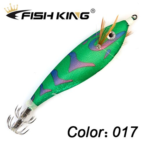Fiske drag bläckfisk krok 9cm 16g självlysande wobblers jigging ocean bläckfisk bläckfisk trä räkor hårda beten 3d ögon jiggar: 017