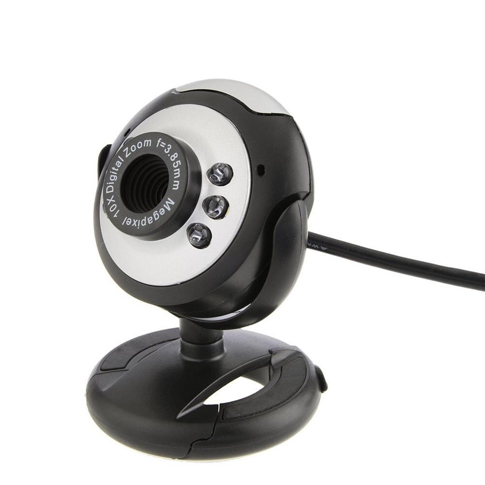 Web Camera Digitale Hd Video Camera Praktische Camera Webcam Camera Met Mic Clip-On Computer Pc Laptop Webcam: Default Title