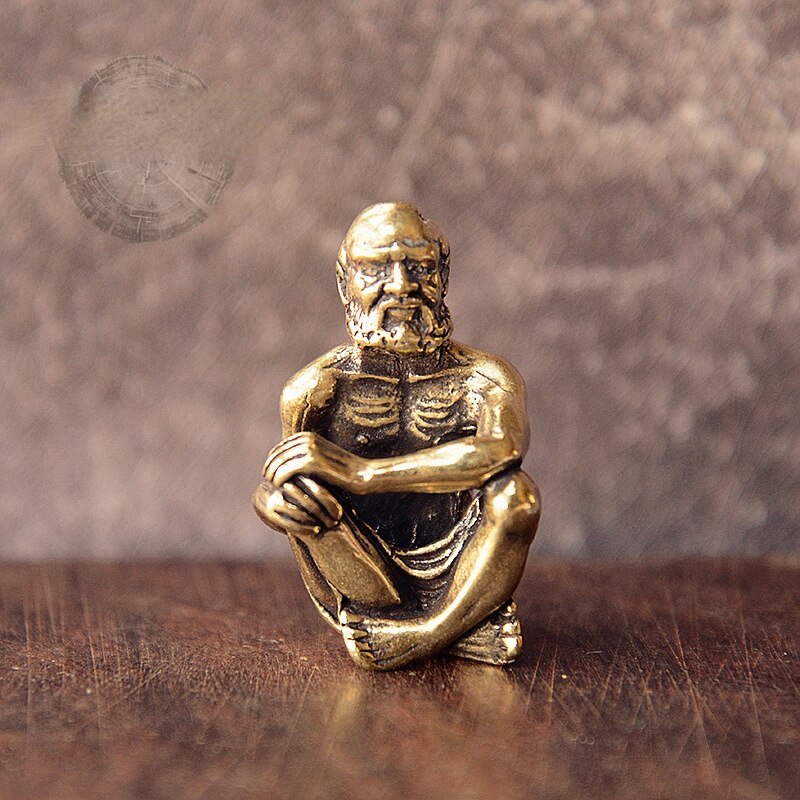 Umbrella Rope Brass Sitting Bitter Monk Dharma Bud Vicedeal