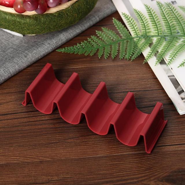 Taco Holder Mexican Pizza Roll Shelf Burrito Potato Chips Rack Shells Taco Rack Tableware Pancake Stand