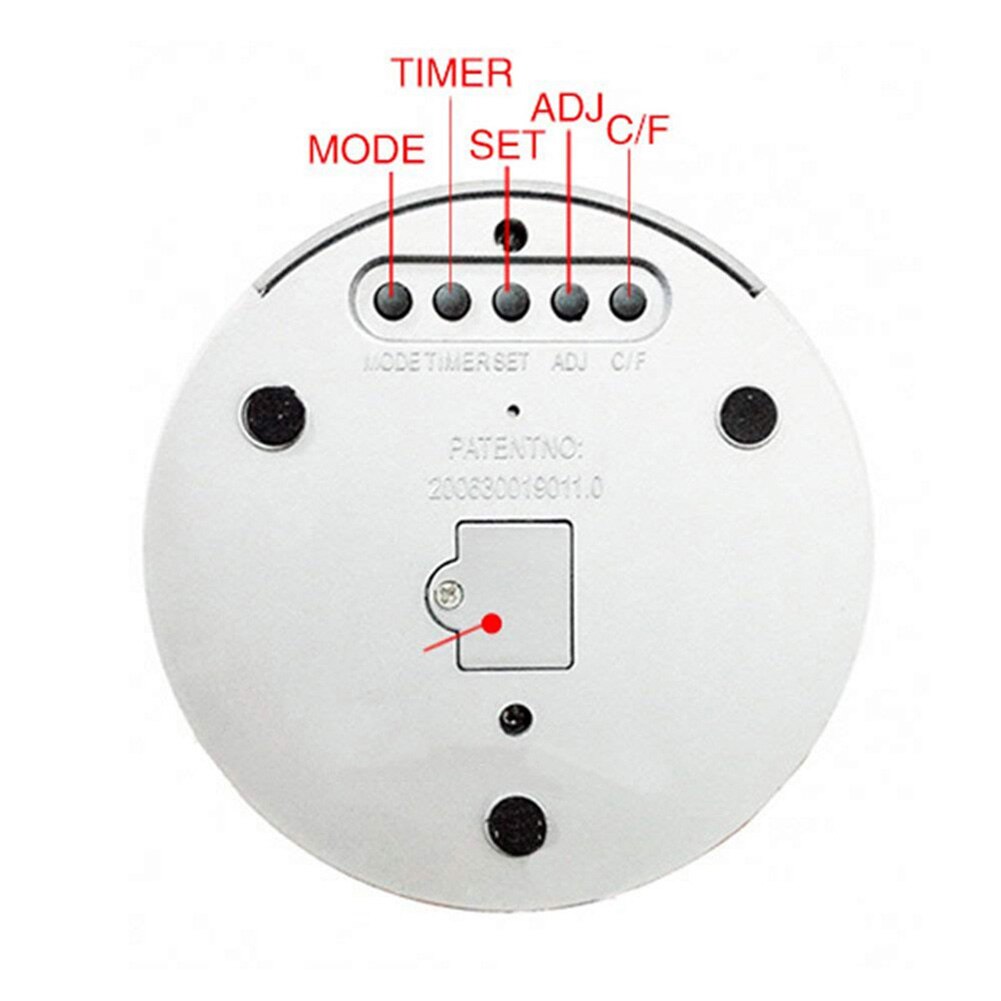 Office LCD Alarm Clock Time Temperature Display Pen Pencil Holder Desk Organizer multifunctional pen holder with storage drawer