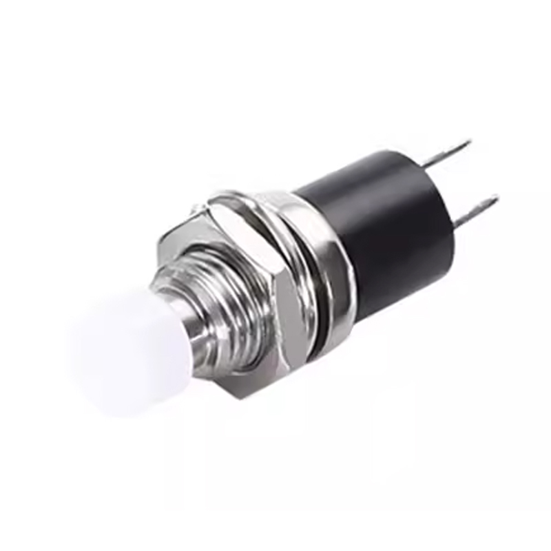10 Stück Mikro-Drucktaster Schalter, DC 30V/1A – Selbstsperrend, Mit Biegefüßen Für Taschenlampen & DIY