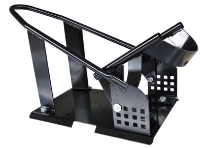 Motorcycle front Wheel Chock Floor Stand Trailer C... – Grandado
