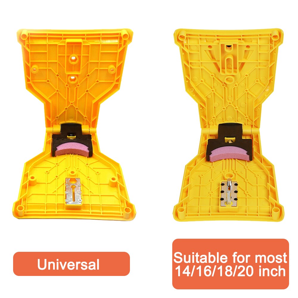Portable Chainsaw Teeth Sharpener Durable Easy Sharp Chain Saw Bar-Mount Fast Grinding Chain Sharpen Chainsaw Woodworking Tools