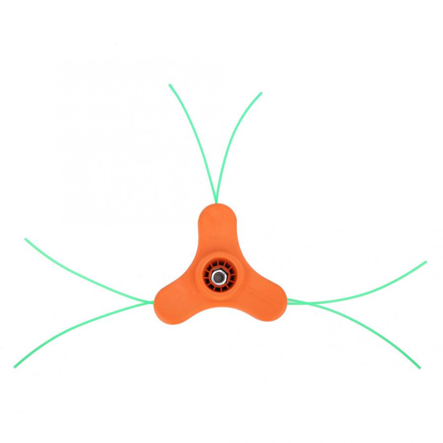 Tête de coupe-herbe avec ficelle de ligne, débroussailleuse, tondeuse à gazon, outils de jardin universels ABS