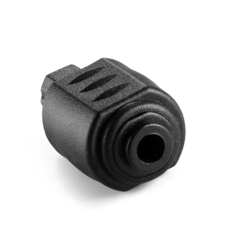 Zwart 3.5 Mm Mini Jack Toslink Optische Vrouw Naar Man Vierkante Digitale Toslink Plug Converter Adapter Voor Versterker Speler Dvd tv