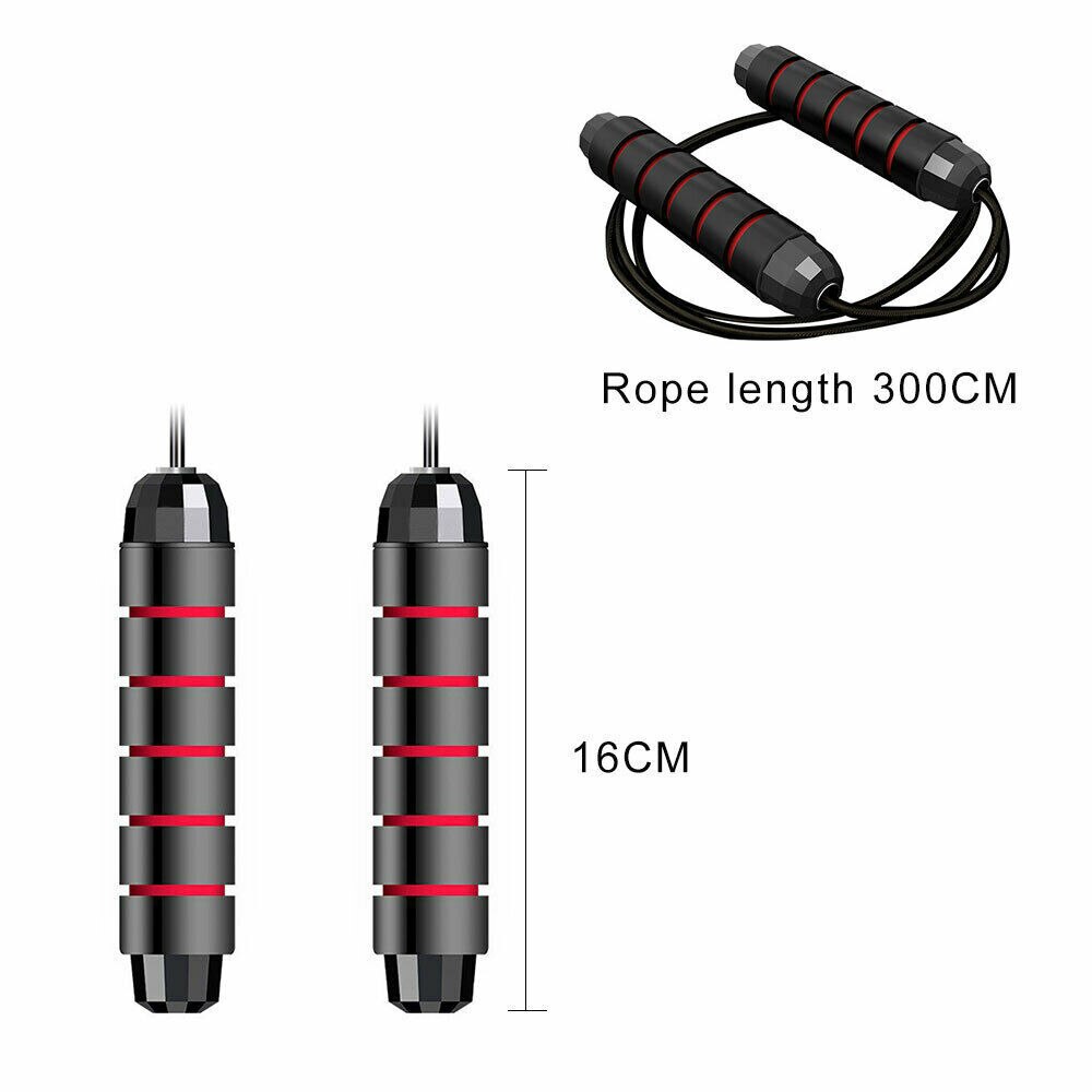 Lager Springseil Skipping Ohne Verwicklungen Einstellbare Skipping Geschwindigkeit Fitness Ausrüstung Boxen Skipping Sport Geräuscharm