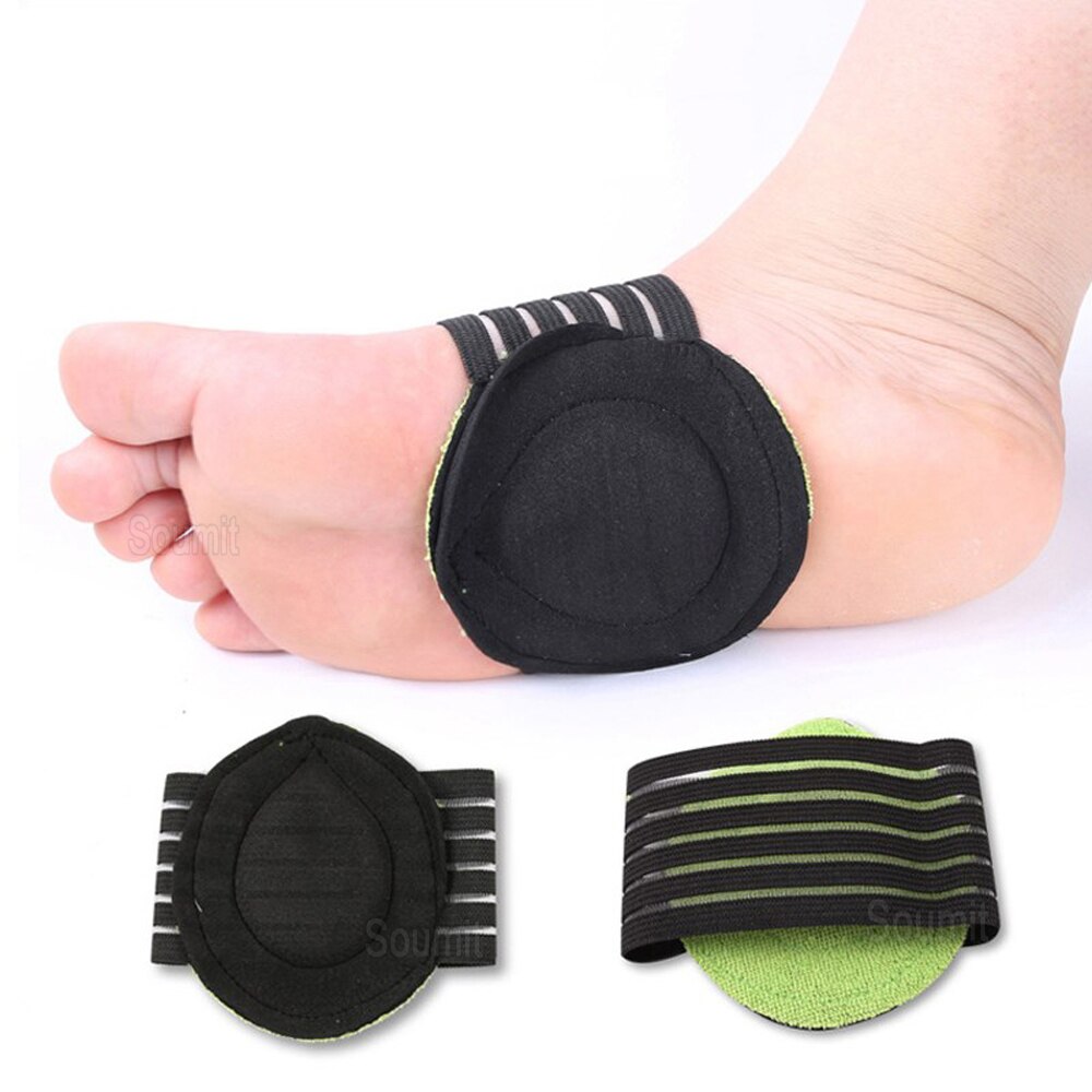 Arch Support Insole for Heel Pain Aid Foot Run-up Pad Foot Care Plantar Pains Relief Shock Absorption Fasciitis Heel Insert Pads