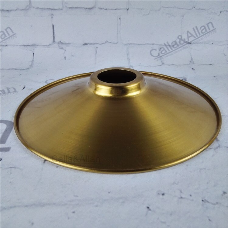 Abat-jour suspendu edison en bronze doré, finition laiton Antique, 4 styles, bricolage, de votre propre lampe: 220X50mm