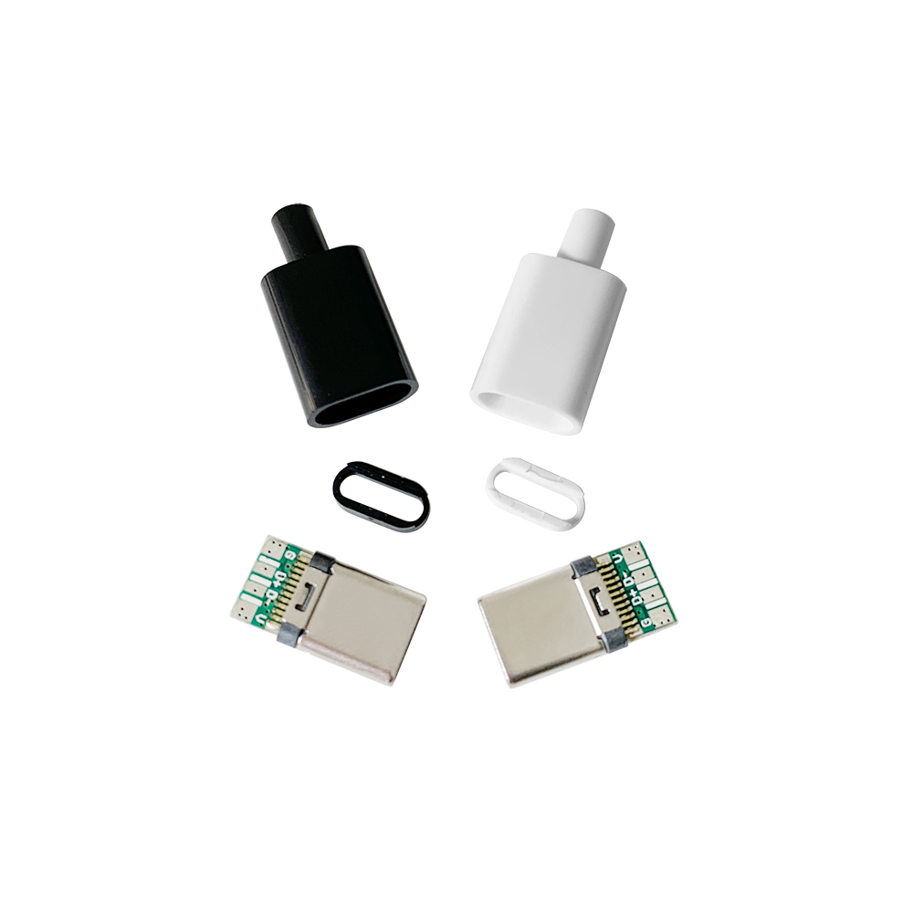 10 stks Type C usb3.1 3A snel opladen USB Connectors Mannelijke Jack Staart Plug Elektrische Terminals lassen DIY datakabel accessoires
