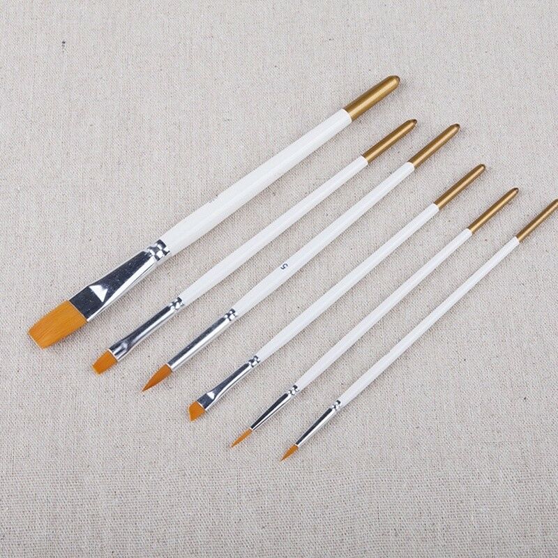 Painting Set 6pcs/set Acrylic Oil Watercolors Artist Paint Brushes