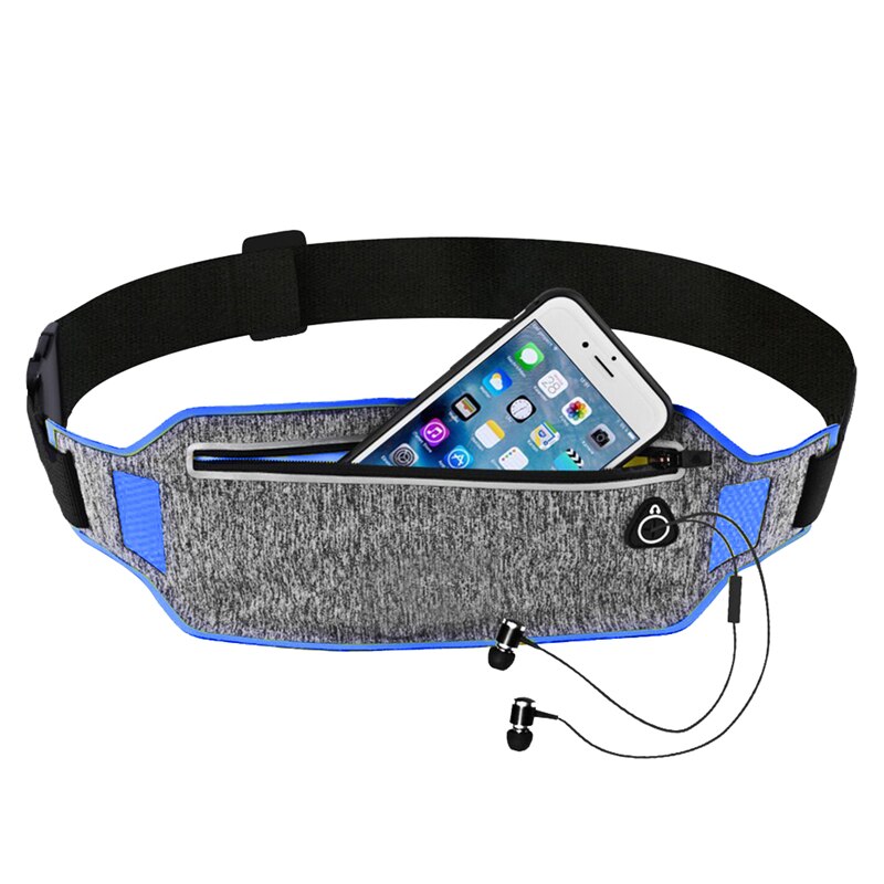 Running Waist Sport Belt Mobile Phone Pouch Belt Men Women With Hidden Pouch Gym Bags Running Belt Waist Pack: 02