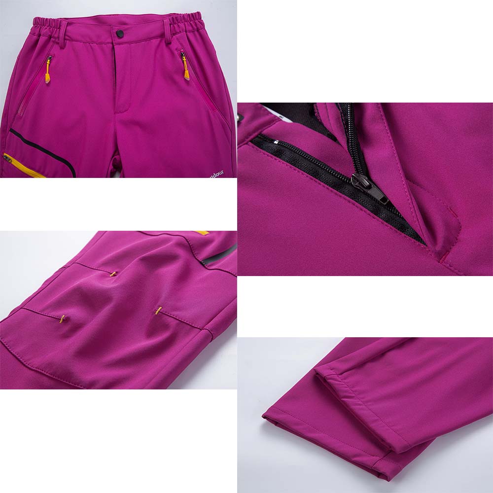 NUONEKO Women's Outdoor Hiking Pants Summer Autumn Sports Breathable Waterproof Mountain Climbing Camping Trekking Trousers PN57