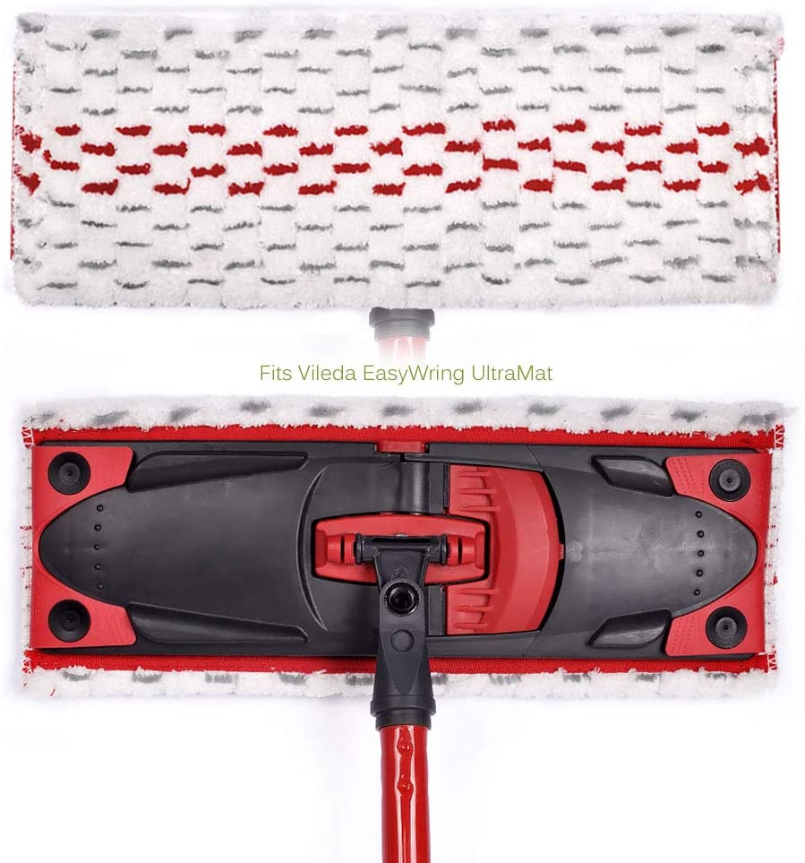 Sostituzione cuscinetti Mocio in microfibra per ricarica Mocio Vileda UltraMax per Mocio o cedro