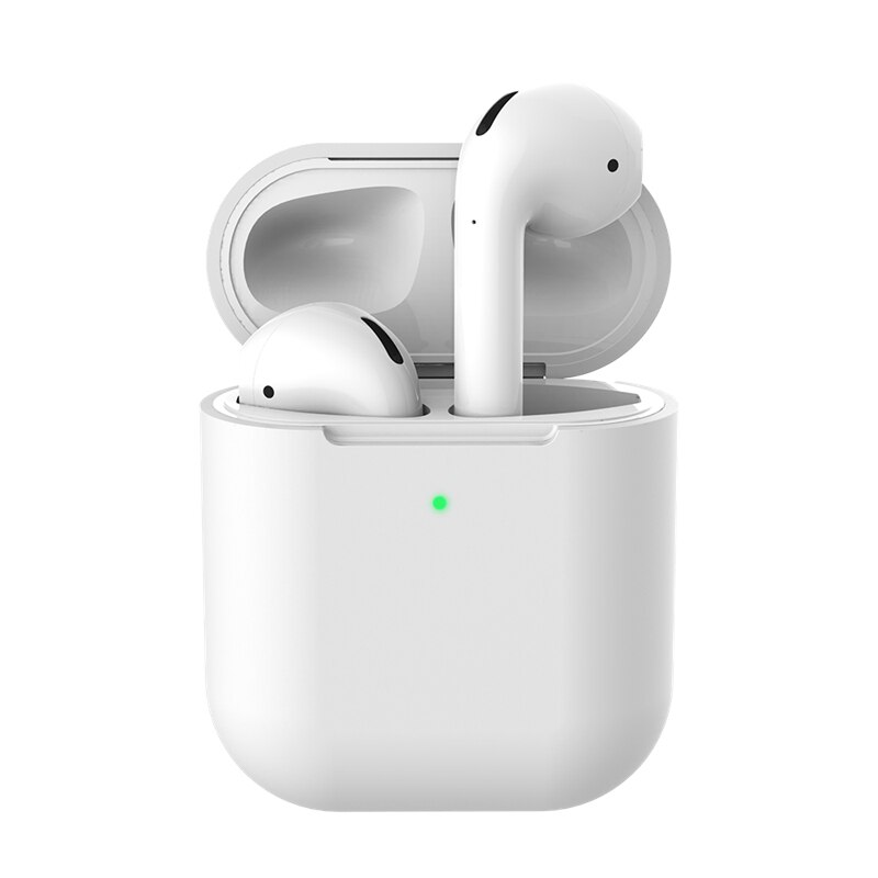 Für AirPods 2 Fall Schutzhülle Silikon Abdeckung Fall Stoßfest Abdeckung für Apple AirPods Drahtlose Kopfhörer Lade Box Beutel Taschen: 02