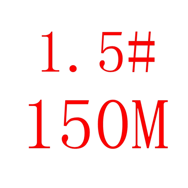 Ecooda 8 -serien flerfärgad pe lina 150m/200m/300m meter pe flätad lina havsfisklina sub-fisklina fiskelina: 1.5 150m