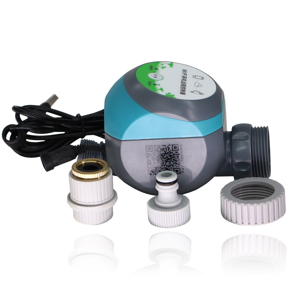 Temporizador de riego WIFI para jardín, sistema de riego automático, aspersor de plantas para césped, soporte para teléfono inteligente, Control remoto Tuya Smartlife