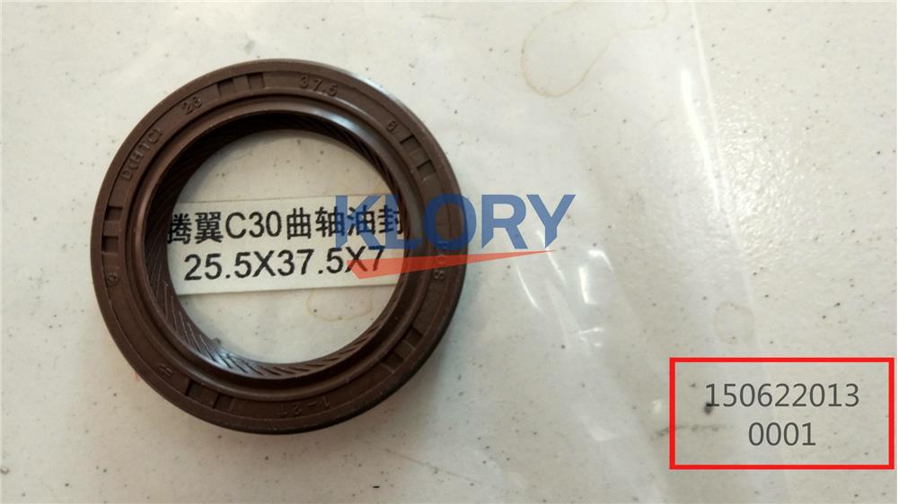Joint d'huile de vilebrequin | Pour grand mur, moteur GW4G15, OEM:1011200-EG01: front
