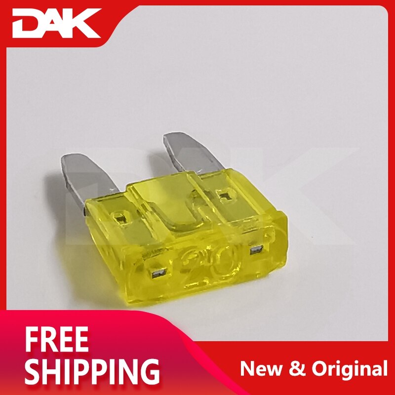 50PCS Automobile Car fuse Assorted STANDARD Fuse size 2A/3A/5A/7.5A/10A/15A/20A/25A/30A