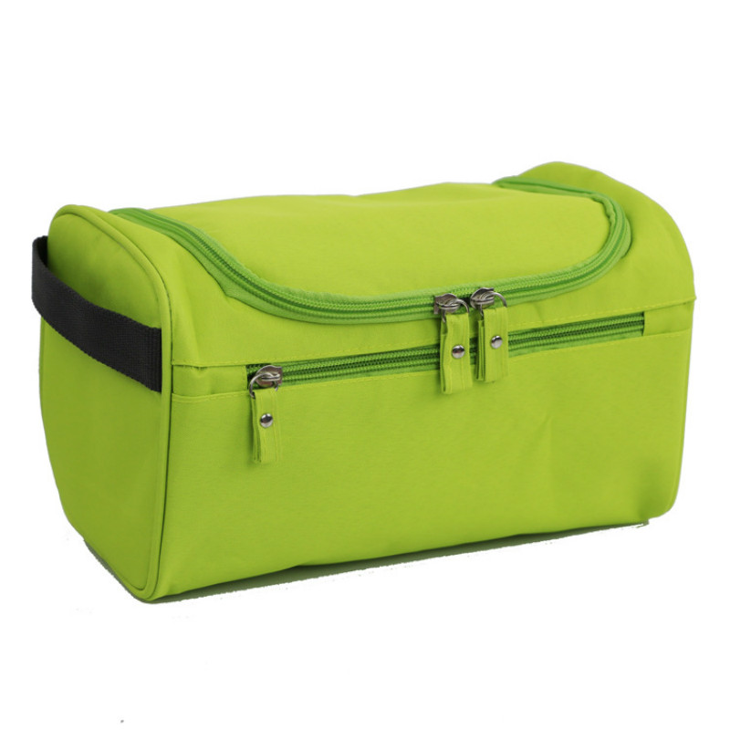 Zipper Man Women Waterproof Makeup Bag Cosmetic Bag Beauty Case Make Up Organizer Toiletry Bag Kits Storage Travel Wash Pouch: Green