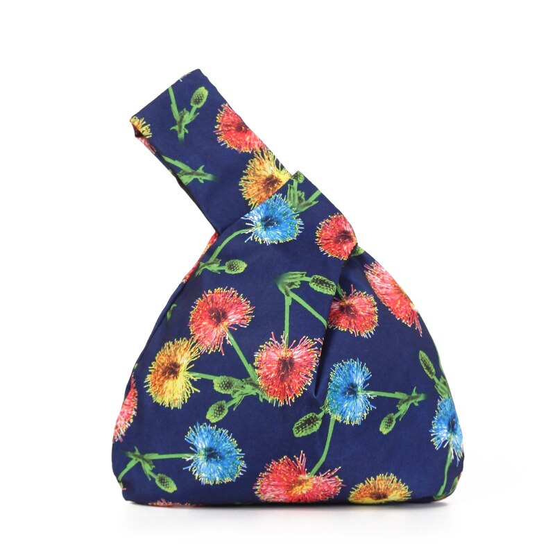 Japonês Mini Nó Portátil Saco De Pulso Das Mulheres Saco De Alça Superieure Simples Bolsas Saco De Compras À Prova dwaterproof: j